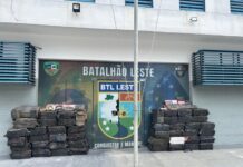 Polícia Militar do Amazonas apreende 1,1 tonelada de entorpecente e prende três homens