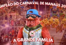 Zona Leste em festa: A Grande Família vence o Carnaval de Manaus 2026 e celebra sétimo título