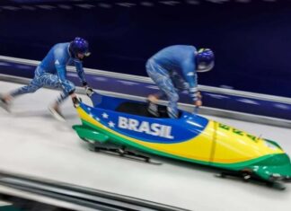 Brasil cai no bobsled 2-man, mas alcança melhor resultado da história