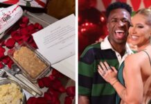 Prestes a desfilar na Sapucaí, Virginia ganha café da manhã de Vini Jr.