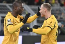 Champions: Guirassy brilha, Borussia Dortmund bate Atalanta e sai na frente