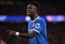 Uefa abre investigação após caso de racismo contra Vini Jr.