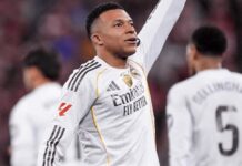 Mbappé desfalca Real Madrid para duelo de volta contra o Benfica