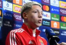 Prestianni reclama de suspensão mantida pela Uefa: “São uma vergonha”