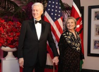 Hillary Clinton é questionada sobre laços de Bill Clinton com Epstein