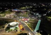 Manaus entrega ecoponto, ecobarreira, ponte revitalizada e anfiteatro na zona Sul