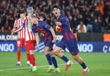 Copa do Rei: Barcelona luta por reação, mas Atlético de Madrid vai à final