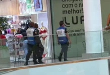 Botão de pânico é acionado durante roubo com reféns em shopping no RJ