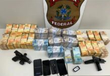 R$ 800 mil são apreendidos e cinco presos em ação da PF no RJ