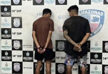 Dupla suspeita de assaltos é presa na zona leste de Manaus após denúncias de vítimas