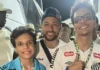 Neymar realiza sonho de irmãos autistas após vitória do Santos