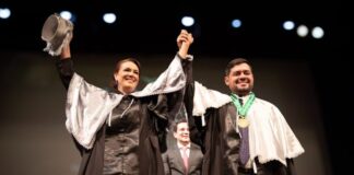 André Zogahib e Katia Couceiro tomam posse na reitoria da UEA e iniciam novo ciclo até 2030