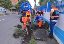 Prefeitura de Manaus intensifica atuação em todas as zonas para reduzir impactos das chuvas