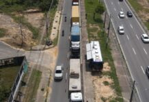 Em 15 dias, Detran-AM registra 416 irregularidades em veículos pesados