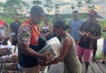 Carauari intensifica assistência a famílias atingidas pela cheia e reforça ação conjunta com o Governo do Amazonas