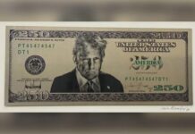 Governo Trump pressiona por cédula de US$ 250 com rosto dele