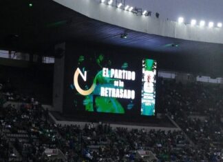 Jogo entre México x Equador é adiado em 15 minutos devido ao clima