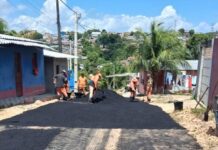 Prefeitura de Manaus transforma rua de barro em via pavimentada no conjunto Jardim Mauá