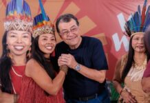 Braga lança pré-candidatura de Vanda Witoto e afirma que Amazonas vive momento histórico para eleger primeira deputada federal indígena