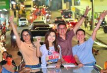 Recebido com carreata, David Almeida participa do lançamento da candidatura de Vivi Lira e lembra grandes obras na Colônia Antônio Aleixo