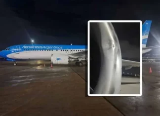 Fragmento semelhante a peça de drone é encontrado em motor de avião após pouso no Galeão