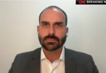 Eduardo Bolsonaro se reúne com Benjamin Netanyahu nos Estados Unidos e diz que conversaram sobre Jair e Flávio Bolsonaro