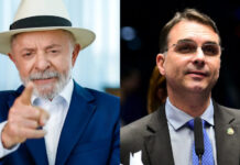 Real Time Big Data: Lula lidera primeiro turno com 40%, Flávio Bolsonaro aparece com 33% e disputa segue para segundo turno