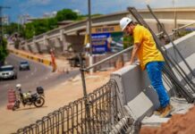 Prefeito Renato Junior fiscaliza nova fase das obras no complexo viário ‘Passarão’ e anuncia mudanças no trânsito na região