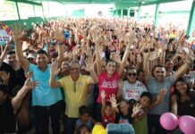Mayra Dias é recebida com festa em Nova Olinda do Norte e reafirma compromisso com novos investimentos