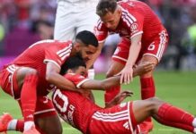 Musiala desmaia em amistoso do Bayern de Munique