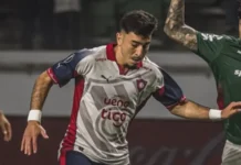 Palmeiras cede empate ao Cerro Porteño no fim e leva decisão das oitavas para o Paraguai