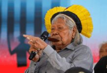 Cacique Raoni é diagnosticado com câncer aos 94 anos