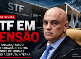 STF vive “tensão extrema” às vésperas de decidir sobre investigação contra Alexandre de Moraes