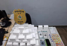 Três são presos com carga de medicamentos e produtos estéticos suspeitos avaliada em R$ 100 mil em Manaus