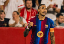 Raphinha renova com Barcelona até 2030 e terá aumento salarial