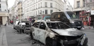Violência em protestos deixa carros queimados e quase 3 mil estabelecimentos afetados na França