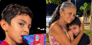 Em Fortaleza, menino autista que perdeu a mãe é humilhado por influenciadora após fazer o “L” de Lula