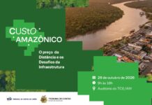 Distâncias e logística: TCE-AM e TCU discutem custos de obras públicas na Amazônia
